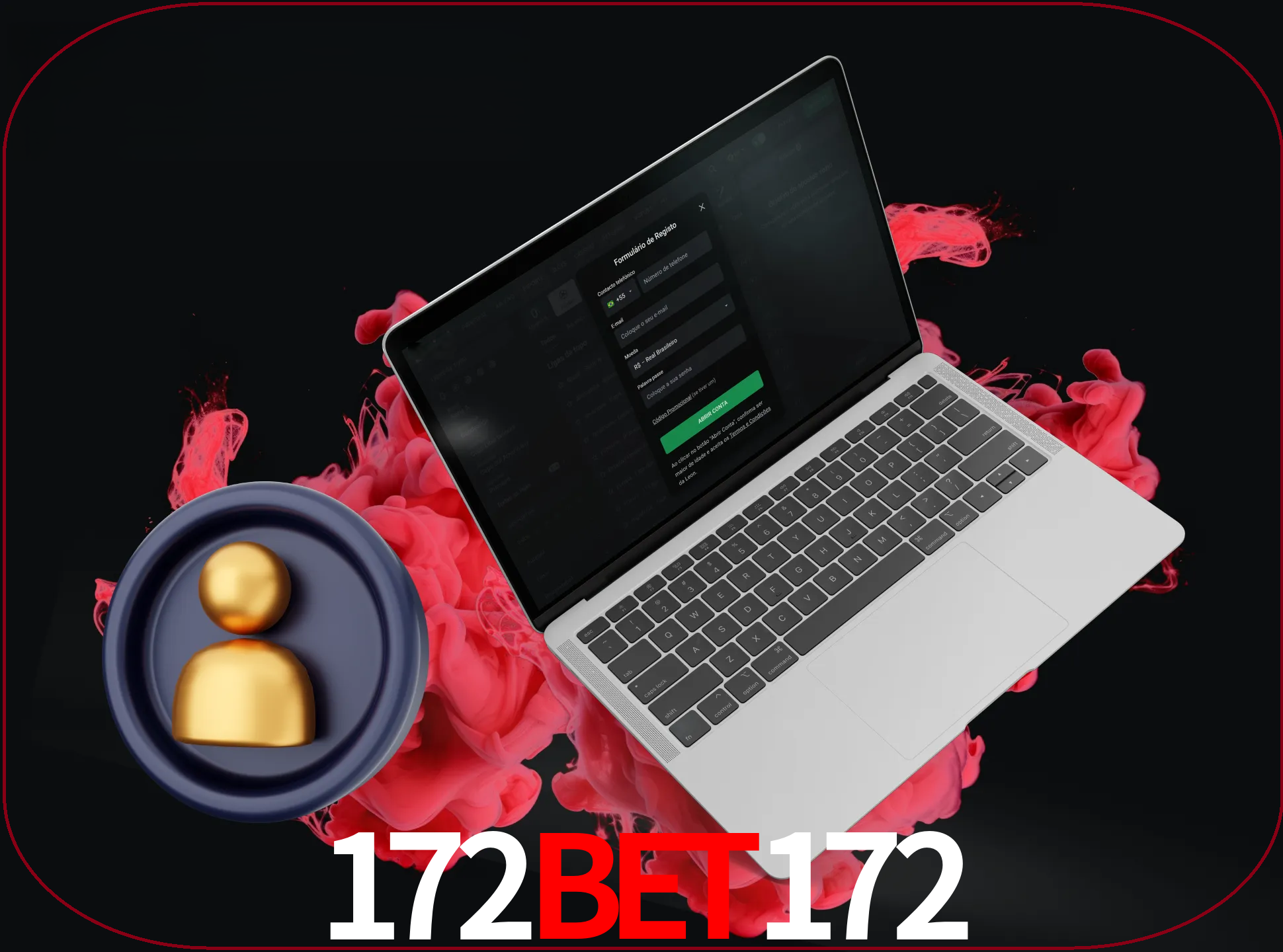 No cabeçalho do site 172BET172, clique no botão que o levará a um formulário especial onde terá de introduzir as suas informações actuais.